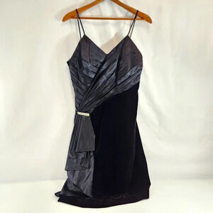 Arte Black Velvet Dress Y2K Size  11/12